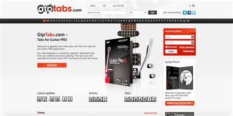 official tab site.
